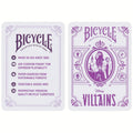 Bicycle: Bicycle Disney Villains žaidimo kortos (violetinės) - HOBI.LT 🇱🇹