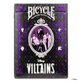 Bicycle: Bicycle Disney Villains žaidimo kortos (violetinės) - HOBI.LT 🇱🇹