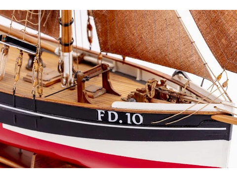 Billing Boats FD 10 Yawl medinis surenkamas laivo modelis 1:50 BB701