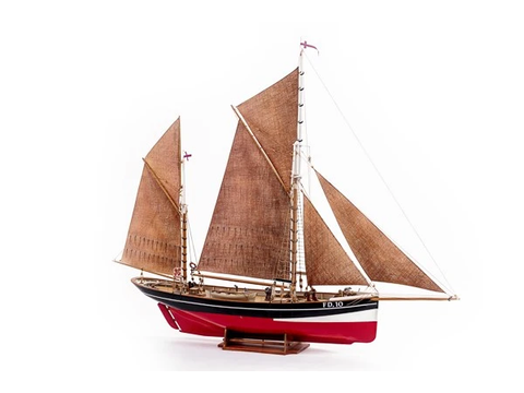 Billing Boats FD 10 Yawl medinis surenkamas laivo modelis 1:50 BB701