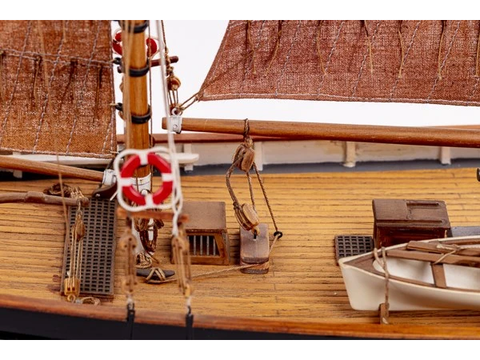 Billing Boats FD 10 Yawl medinis surenkamas laivo modelis 1:50 BB701