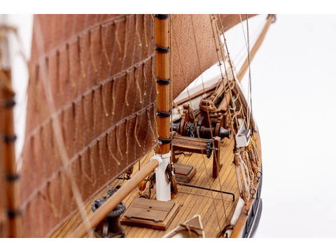 Billing Boats FD 10 Yawl medinis surenkamas laivo modelis 1:50 BB701