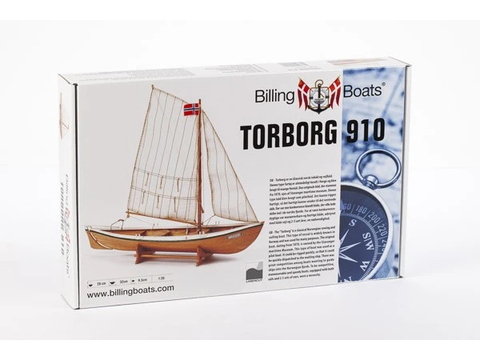 Billing Boats Torborg medinis norvegiškos valties modelis 1/20, BB910