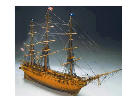 Billing Boats USS Constitution medinis laivo modelis 1:75 (BB508)