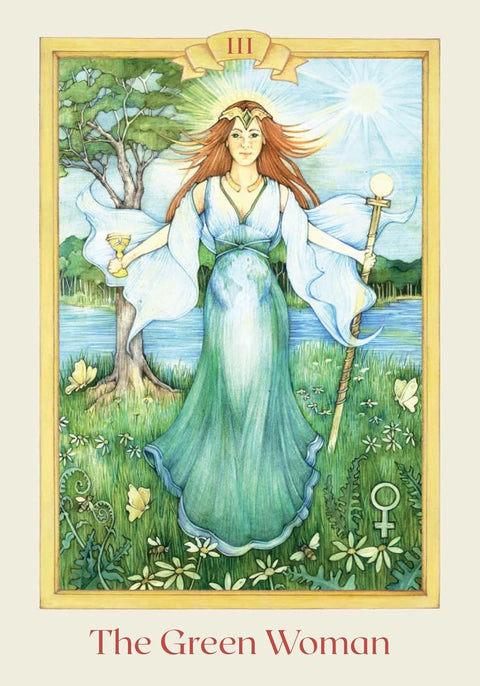 Celtic Elemental Tarot kortos – magiška Gralio išminties kaladė