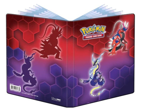Ultra Pro 4 kišenių Pokémon kortelių albumas Koraidon & Miraidon