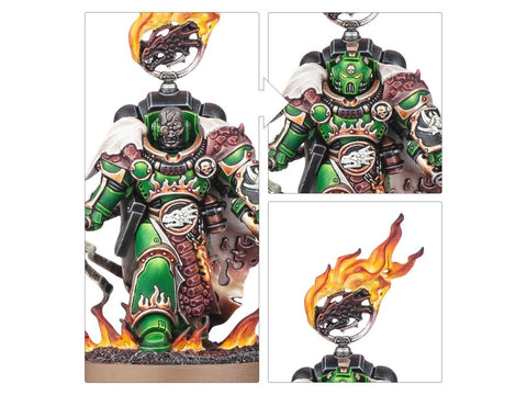 Warhammer 40,000 Vulkan He'stan Salamanders herojus miniatiūra