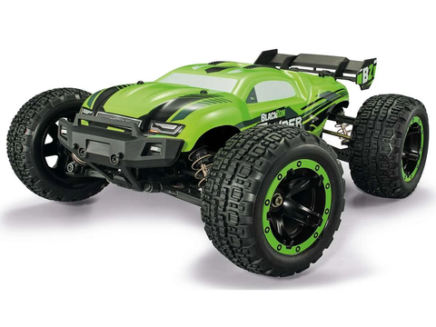 Radijo bangomis valdomas automobilis Blackzon Slyder ST Turbo 4WD žalias 1/16
