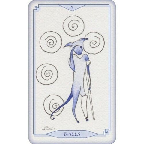 Bleu Cat Tarot KortosHOBI.LT 🇱🇹