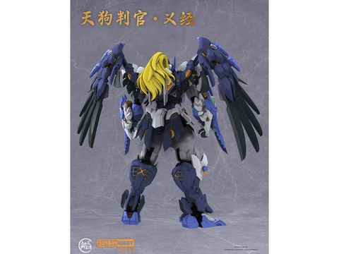 MJZ Studio Tengu Judge Yoshitsune Gunpla surenkamas plastikinis modelis