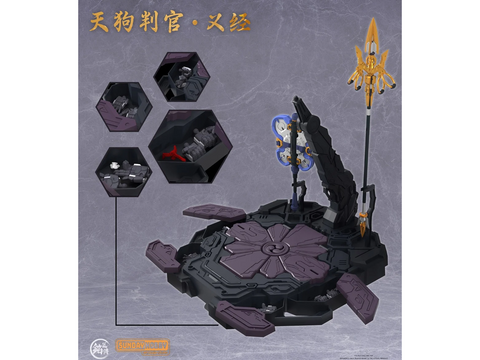 MJZ Studio Tengu Judge Yoshitsune Gunpla surenkamas plastikinis modelis