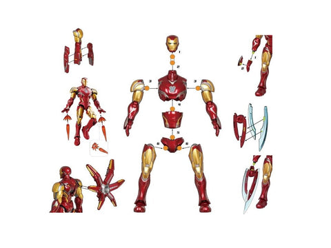 Blokees Marvel Iron Man MK85 Infinity Saga surenkamas modelis 73920