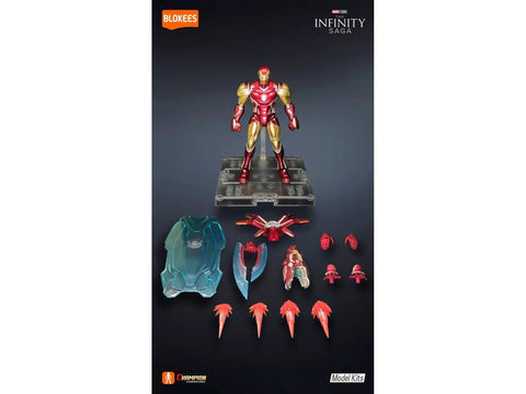 Blokees Marvel Iron Man MK85 Infinity Saga surenkamas modelis 73920