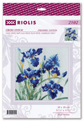 Blue Irises. Siuvinėjimo rinkinys iš RIOLIS Nr.: 2102HOBI.LT 🇱🇹