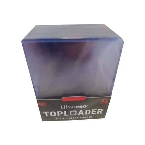 Ultra PRO skaidrūs toploader kortų laikikliai 3x4, 35pt, 25 vnt