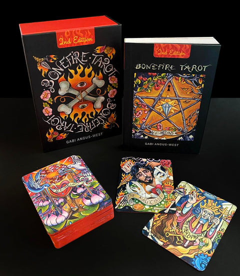 Schiffer Publishing: Bonefire Tarot Kortos 2 - asis Leidimas Schiffer Publishing - HOBI.LT 🇱🇹