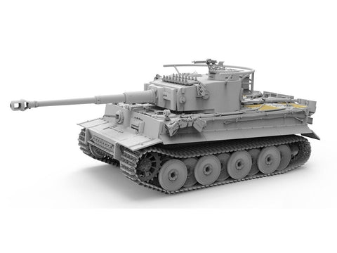 Border Model Tiger I, Japonijos armija, 1/35, su dervos vado figūrėle, BT-023