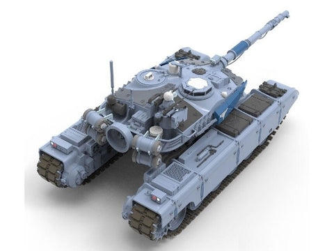 Border Model Grizzly tankas Red Alert 2 plastikinis 1/35 modelis