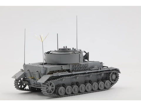 Border Model Pz.Beob.Wg. IV Ausf. J 1/35 plastikinis rinkinys su vadu ir pėstininkais