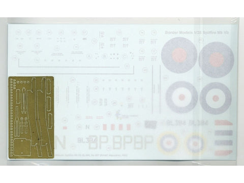 Supermarine Spitfire Mk.Vb 1/35 plastikinis lėktuvo modelis
