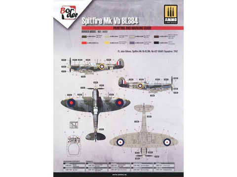 Supermarine Spitfire Mk.Vb 1/35 plastikinis lėktuvo modelis