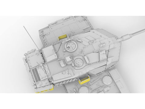 Leopard 2 A7V tanko modelis 1/35, plastikinis rinkinys BT-040