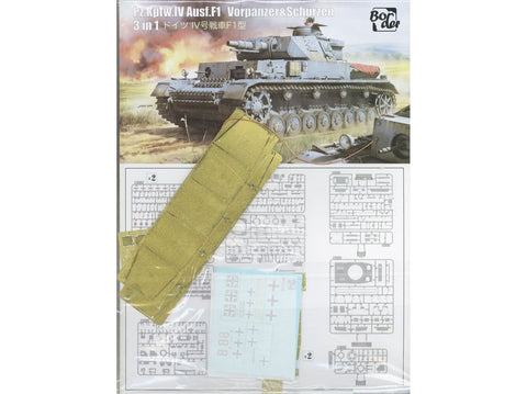 Border Model Pz.Kpfw. IV Ausf. F1 1/35 plastikinis surinkimo rinkinys BT-003