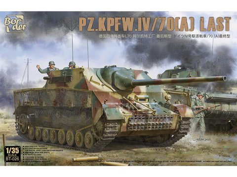 Border Model Jagdpanzer IV L/70(A) Last 1/35 plastikinis rinkinys BT-026