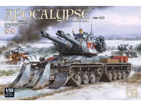 Border Model Apocalypse 2.0 tanko plastikinis modelis 1/35 Red Alert 2