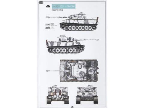 Border Model Tiger I ankstyvasis tankas Sd.Kfz.181 1/72, surenkamas (7204)