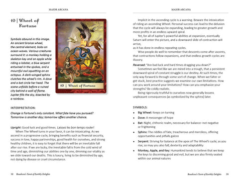 Boadicea’s Tarot of Earthly Delights – 80 Taro kortų, anglų k., su vadovu