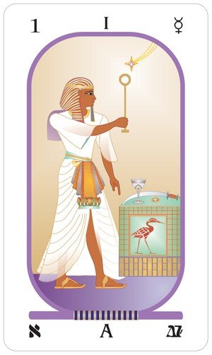 Brotherhood Of Light Egyptian Tarot kortosHOBI.LT 🇱🇹