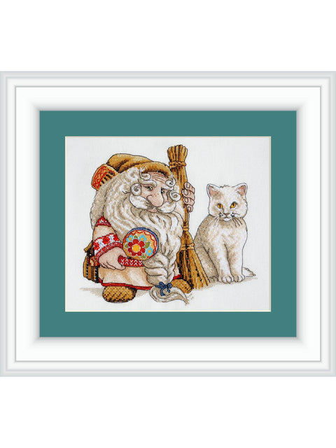 NeoCraft Brownie siuvinėjimo kryželiu rinkinys, 19×21 cm, Zweigart