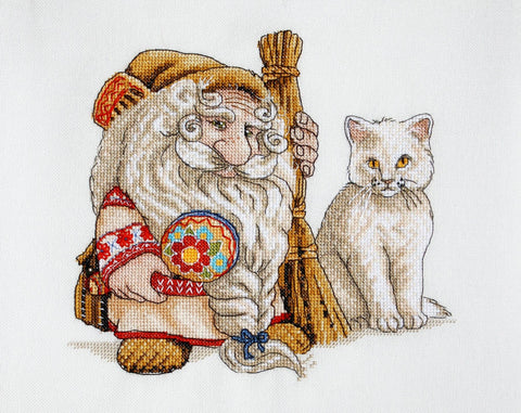 NeoCraft Brownie siuvinėjimo kryželiu rinkinys, 19×21 cm, Zweigart