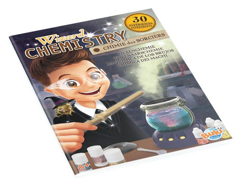 Magiškas burtininko chemijos rinkinys vaikams 8+ – 30 eksperimentų