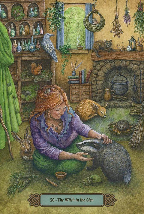 Forest of Enchantment būrimo kortos – Miško kerų orakulas