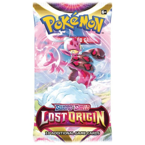 Pokémon TCG Lost Origin papildymo pakelis – 10 kortų (EN)
