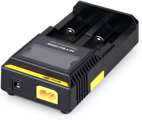 Nitecore Digicharger D2 išmanus universalus baterijų įkroviklis