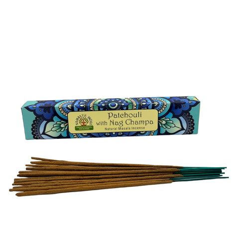 Orkay Namaste Masala smilkalai – Pačiulis ir Nag Champa, 15 vnt