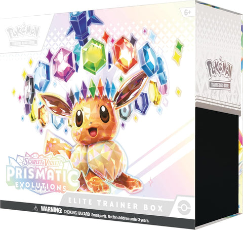 Pokemon TCG Scarlet & Violet: Prismatic Evolutions ETB rinkinys