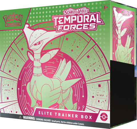 Pokémon Scarlet & Violet: Temporal Forces Iron Leaves Elite Trainer Box (EN)