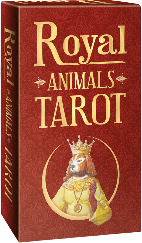 Royal Animals Taro kortos – išskirtinė iliustruota kaladė, 78 kortos