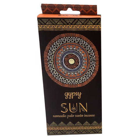 Gypsy Nomadic SUN smilkalai – natūralūs indiški, rankų darbo (6 vnt.)