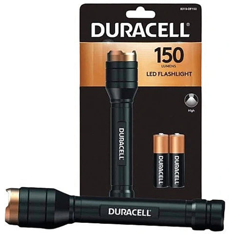 Duracell LED aliuminio prožektorius 150 lm su baterijomis