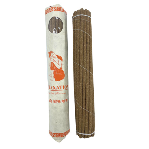 Tibeto smilkalai Relaxing – ramybei, meditacijai, 30 vnt., 20 cm, Nepalas