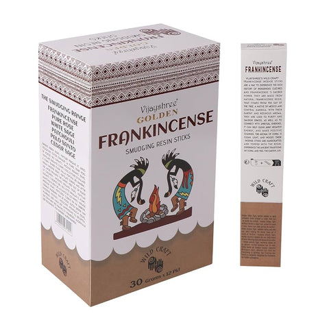 Ancient Wisdom Golden Frankincense smilkalų lazdelės – 6 vnt.