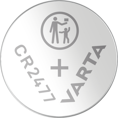 Varta CR2477 3V ličio mygtukinė baterija laikrodžiams ir raktams