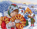 Celebration Time! Maslenitsa SNV - 621 siuvinėjimo rinkinys iš MP StudijaHOBI.LT 🇱🇹