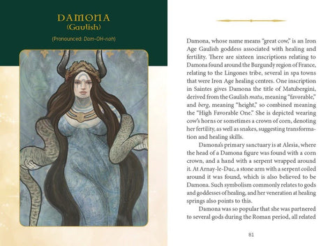 Schiffer Publishing: Celtic Goddesses, Witches and Queens Oracle kortos Schiffer Publishing - HOBI.LT 🇱🇹