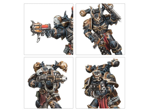 Warhammer 40,000 Chaos Space Marines Legionaries – 10 miniatiūrų rinkinys